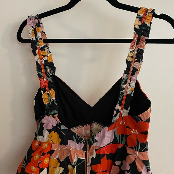 SAYLOR INES Poplin Jumpsuit Sweetheart - Picture 4 of 6